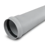 UPVC Pipe PN 2 Bar Class 1, Size 315 mm, Thickness 2.5 mm, Gray Color
