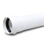Plastic Pipes 16-bar Pressure 50 mm Size 3.7 mm Thickness White