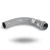 UPVC Elbow Long Radius 90° 63 mm Diameter Gray | SAPPCO - Image 1