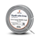0.5mm Copper Flexible Wire 300/500V PVC Insulation Gray | Riyadh Cables Group