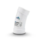 UPVC Elbow Long Radius 22.5° Outside Diameter 225 mm White Color | SAPPCO