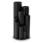 أنابيب HDPE ضغط 4 بار PE 100 مقاس 110 مم سمك 3.1 مم لون أسود