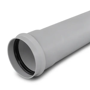 أنابيب UPVC ضغط 2 بار كلاس 1، مقاس 225 مم، سمك 1.8 مم، لون رمادي