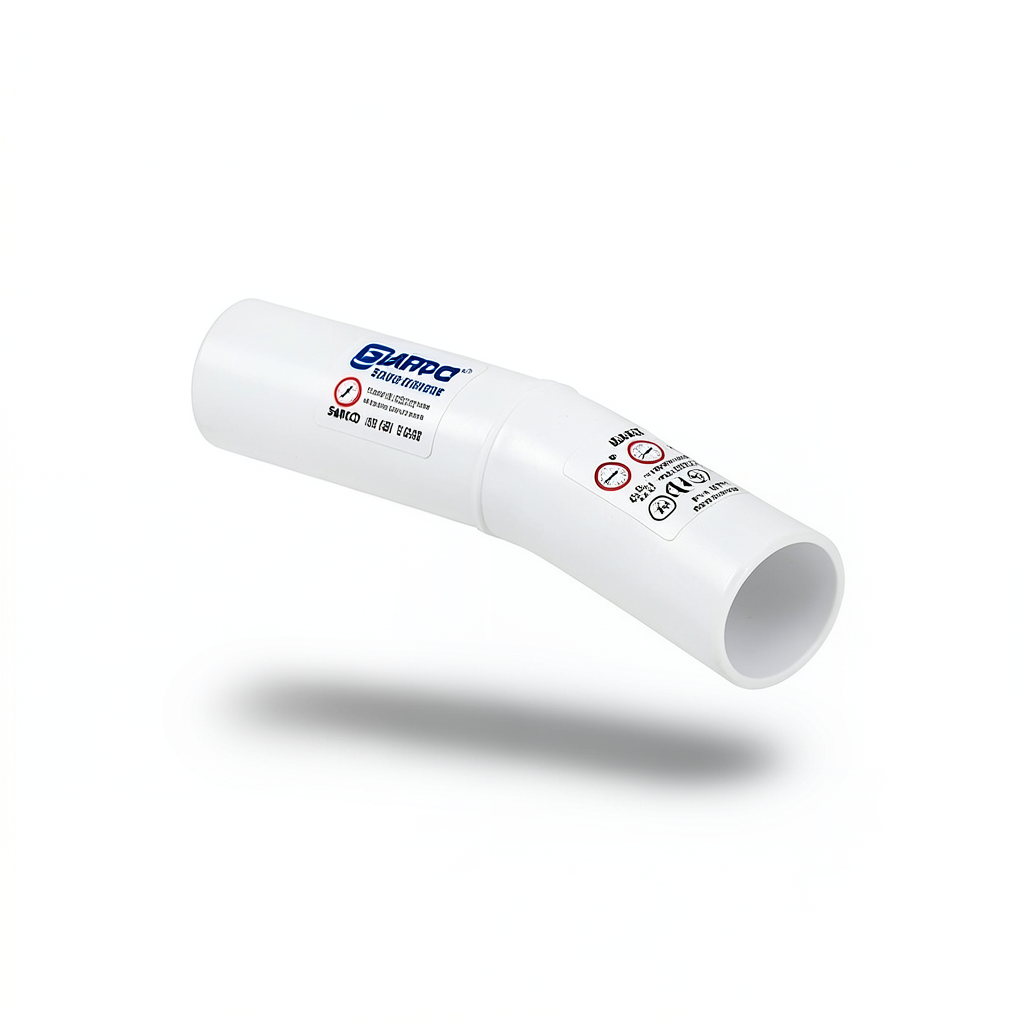 UPVC Elbow Long Radius 110 mm Outside Diameter White Color | SAPPCO