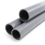 أنابيب بلاستيك UPVC ضغط 12 بار مقاس 1 1/4 إنش سمك 2.7 مم لون رمادي غامق