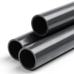 UPVC Plastic Pipe PN 12 Bar Size 2 1/2 inch Thickness 4.5 mm Dark Gray