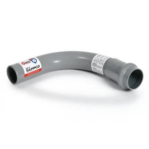 UPVC Elbow Long Radius 90° Outside Diameter 90 mm Gray Color | SAPPCO
