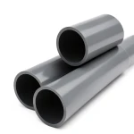 مواسير UPVC ضغط 15 بار مقاس 3/4 إنش سماكة 2.5 مم لون رمادي غامق