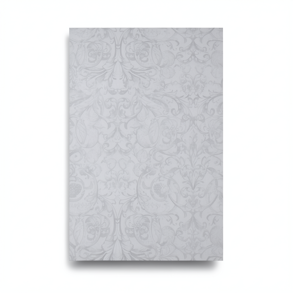 Pattern Wall Covering 0.53m x 10m Gray Color, Model 17825
