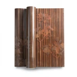 Patterned Wallpaper Brown 5m x 0.53m Model 221080