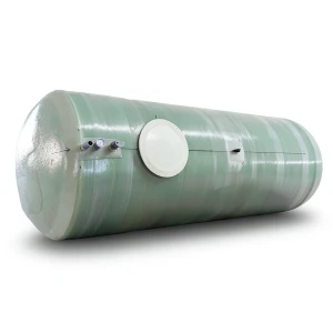 Water Tank Al-Kawthar Horizontal Fiber Glass 35000 Liter, Size 530×300×310 cm