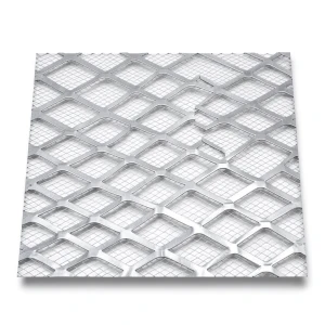 Aluminum Expanded Metal Mesh Thickness 1.8 mm Width 1.22 M Length 1 M