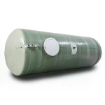 Water Tank Al-Kawthar Horizontal Fiber Glass 60000 Liter Capacity, Diameter 300 cm