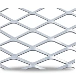 Aluminum Expanded Metal Mesh Thickness 1.8 mm Width 1.22 m Length 5 m