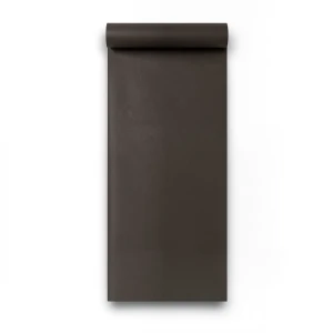 Plain Wall Decoration 10m x 0.53m, Dark Brown Color