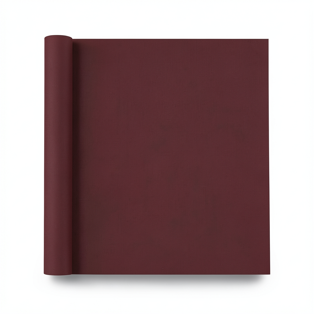 Dutch Plain Wallpaper Dark Red, 10m x 0.53m, Model 221429