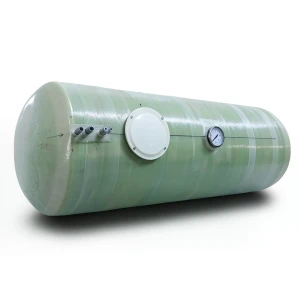 Water Tank 70000 liter Capacity Fiber Glass Diameter 350 cm Horizontal