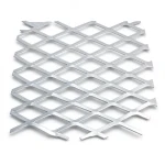 Aluminum Expanded Metal Mesh Thickness 1.8 mm Width 1.22 M Length 7 M