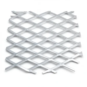 Aluminum Expanded Metal Mesh Thickness 1.8 mm Width 1.22 M Length 7 M
