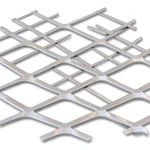 Aluminum Expanded Metal Mesh Thickness 1.8 mm Width 1.22 m Length 6 m