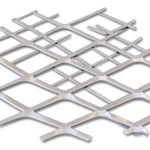 Aluminum Expanded Metal Mesh Thickness 1.8 mm Width 1.22 m Length 6 m