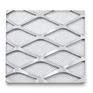 Aluminum Expanded Metal Mesh Thickness 2 mm Width 1.22 m Length 1 m