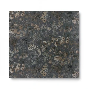 Floral Wallpaper Dark Gray, 10 m x 0.53 m, Model 221302