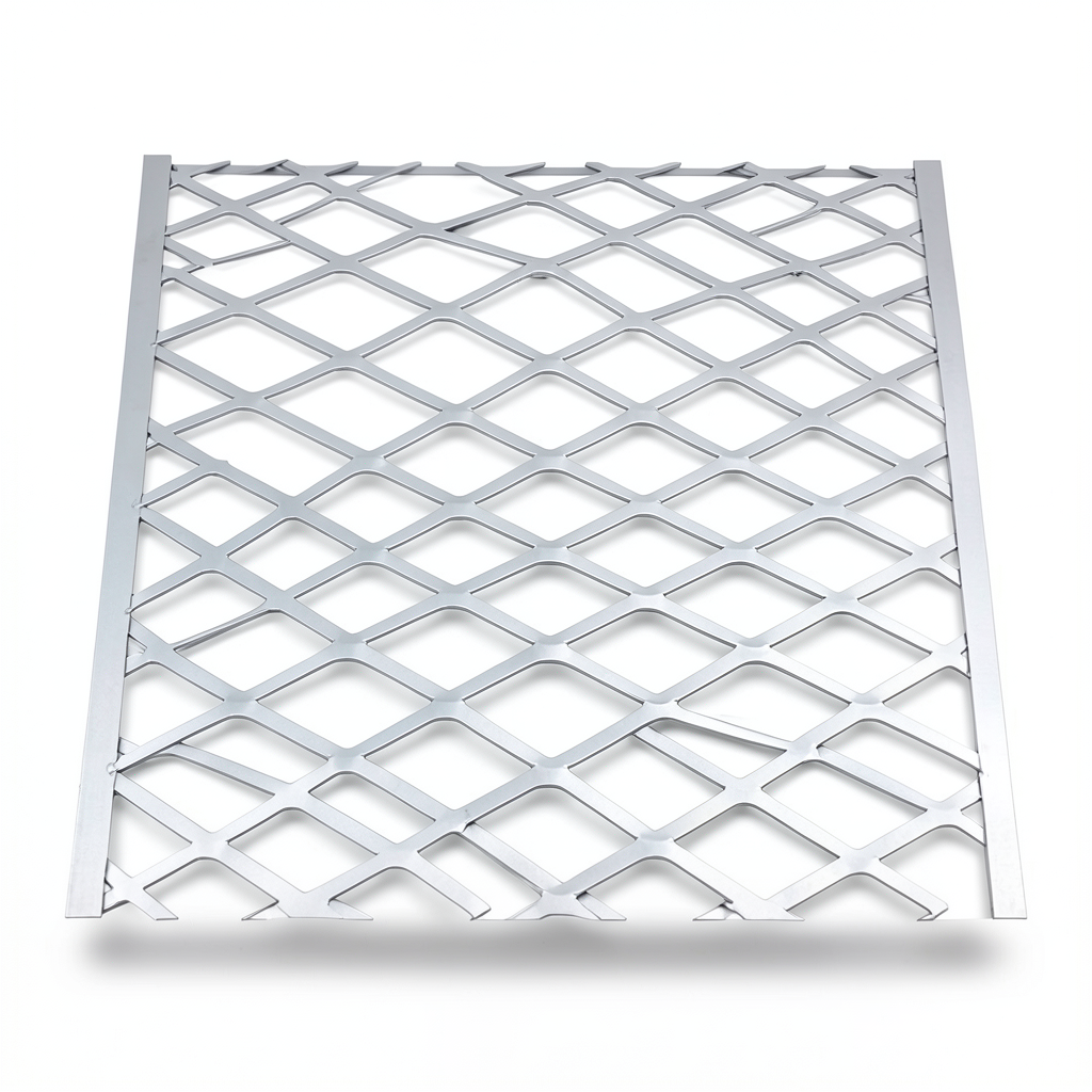Aluminum Expanded Metal Mesh Thickness 1.5 mm Width 1.22 M Length 7 M