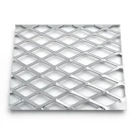 Aluminum Expanded Metal Mesh Thickness 1.7 mm Width 1.22 m Length 3 m