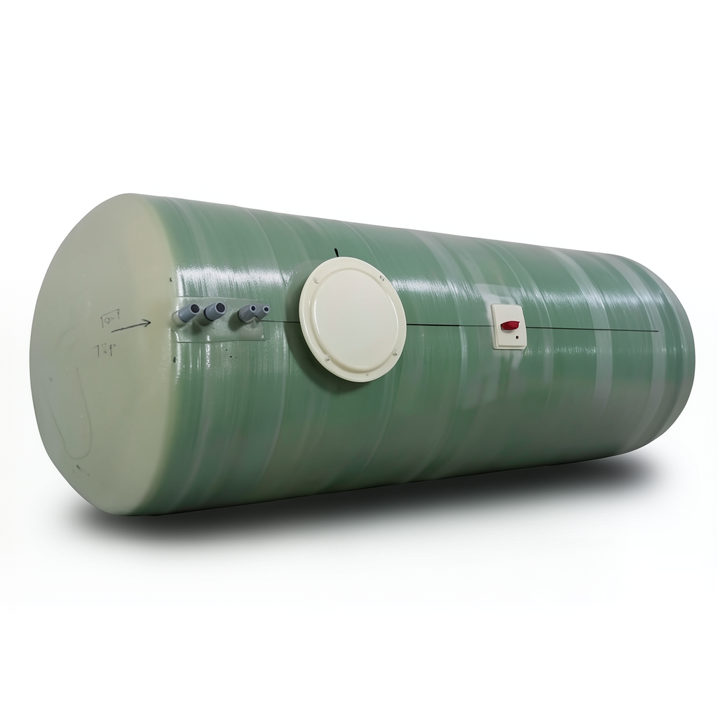 Water Tank 30000 Liter Fiber Glass Horizontal, Diameter 235 cm