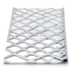Aluminum Expanded Metal Mesh Thickness 1.7 mm Width 1.22 m Length 4 m