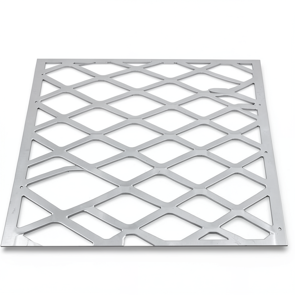 Aluminum Expanded Metal Mesh Thickness 1.7 mm Width 1.22 m Length 6 m