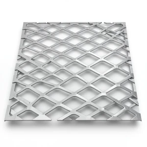 Aluminum Expanded Metal Mesh Thickness 1.7 mm Width 1.22 M Length 5 M