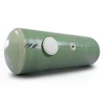 Water Tank Al-Kawthar Horizontal Fiber Glass 3000 Liter Capacity, Diameter 120 cm