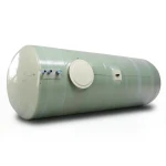 Water Tank 70000 liter Capacity Fiber Glass Diameter 350 cm Horizontal
