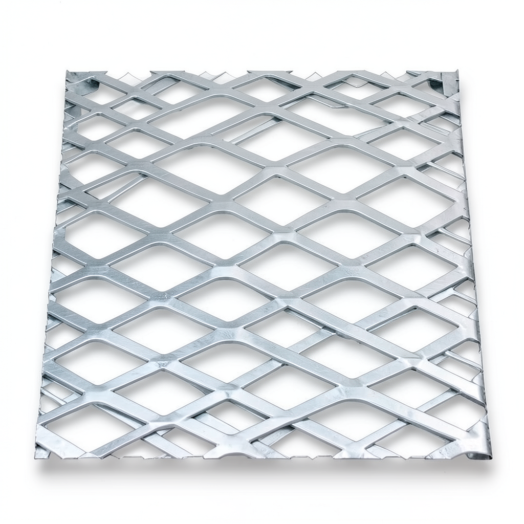 Aluminum Expanded Metal Mesh Thickness 1.8 mm Width 1.22 M Length 1 M