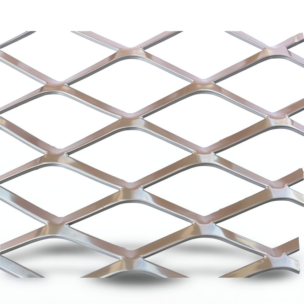 Aluminum Expanded Metal Mesh Thickness 1.8 mm Width 1.22 m Length 3 m