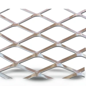 Aluminum Expanded Metal Mesh Thickness 1.8 mm Width 1.22 m Length 3 m