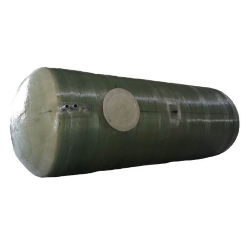 Water Tank Al-Kawthar Horizontal Fiber Glass 3000 Liter Capacity, Diameter 120 cm