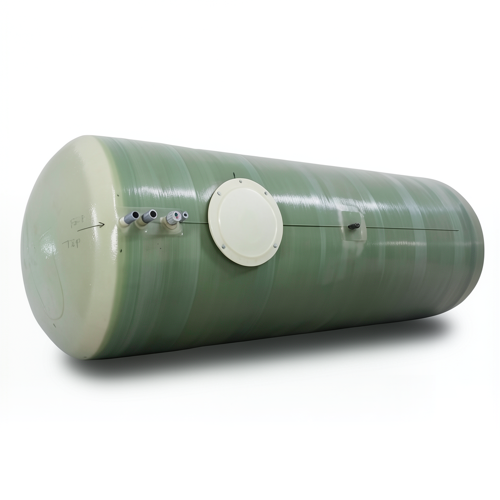Water Tank 80000 Liter Fiber Glass Horizontal