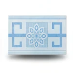 Ceramics Walls Size 33x50 cm, Insert Versailles Blue Color