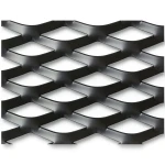 Hot Rolled Black Steel Expanded Metal Mesh Thickness 2.3 mm Width 1.22 m Length 5 m