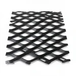 Hot Rolled Black Steel Expanded Metal Mesh Thickness 2.7 mm Width 1.22 m Length 3 m