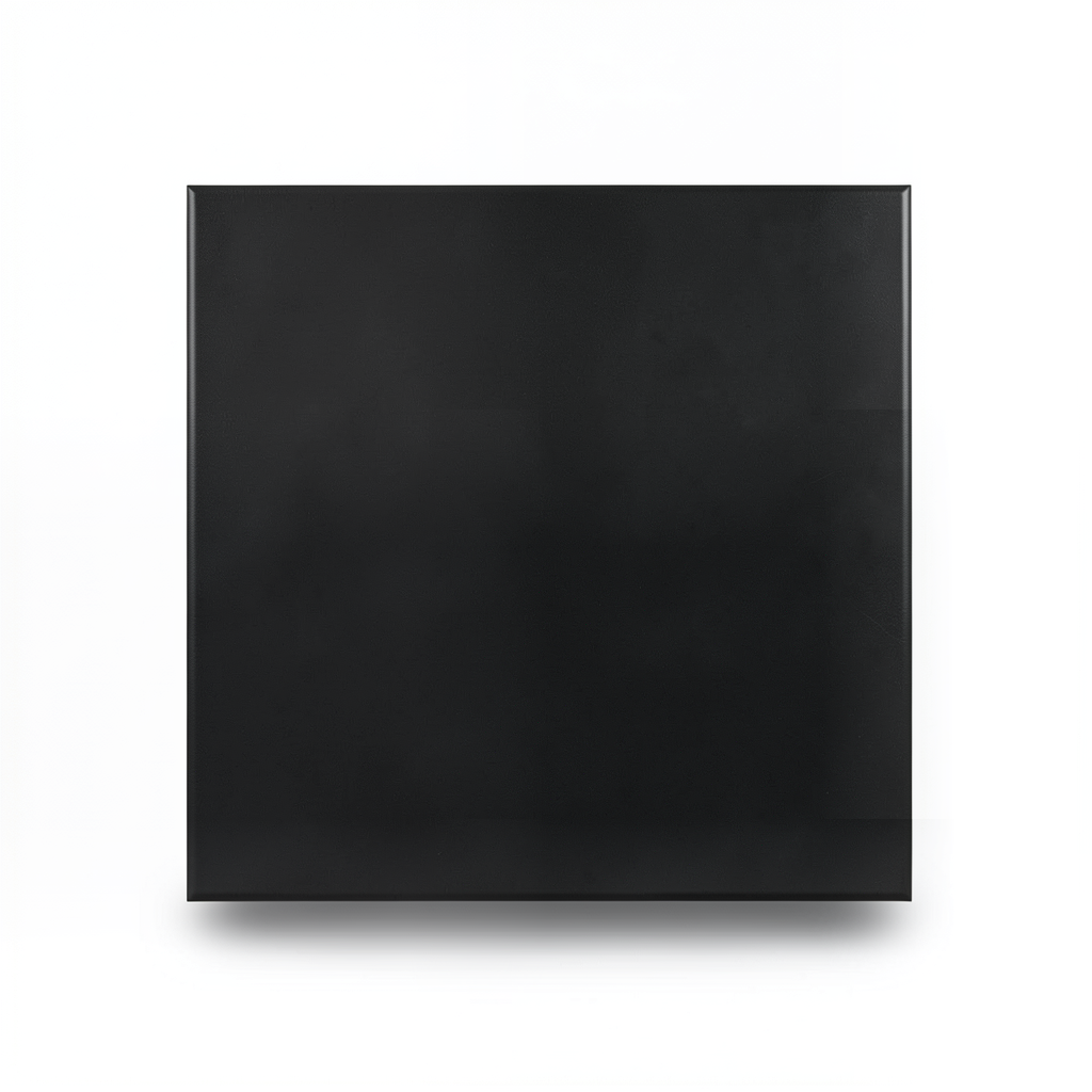 Porcelain Floors 10 mm Thickness 60x60 cm Size Matt Black, Canyon Model