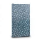 Ceramic Wall Tiles Size 20x43 cm, Rectangle, Waves Cold Color