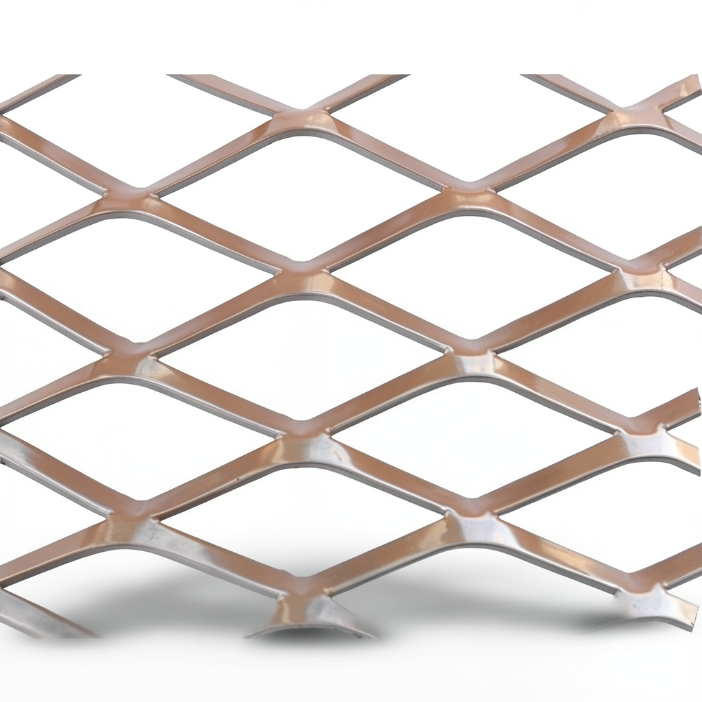 Aluminum Expanded Metal Mesh Thickness 2 mm Width 1.22 m Length 2 m