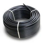 لفة أنابيب HDPE ضغط 19.2 بار PE 100 قطر خارجي 16 مم SDR 7.4 لون أسود