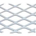 Aluminum Expanded Metal Mesh Thickness 2 mm Width 1.22 M Length 3 M