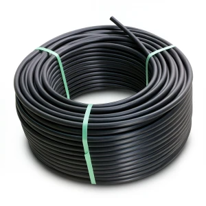 لفة أنابيب HDPE ضغط 19.2 بار PE 100 قطر خارجي 20 مم SDR 7.4 لون أسود