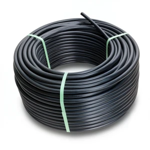 HDPE Plastic Coil Pipe PN 19.2 Bar PE 100 OD 25 mm SDR 7.4 Black
